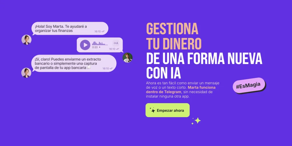 Gestions tu dinero de una forma nueva con IA