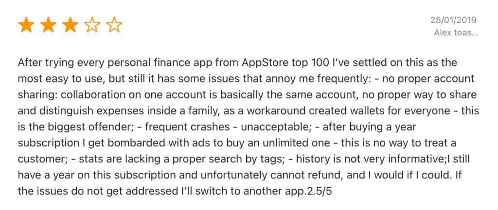 3-star review